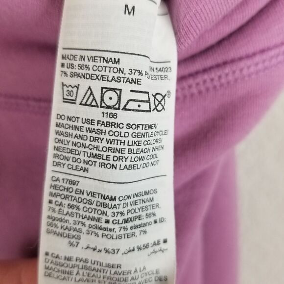 Old Navy Active Go Dry Lattice Hem Lilac Leggings Size‎ M - Picture 10 of 10